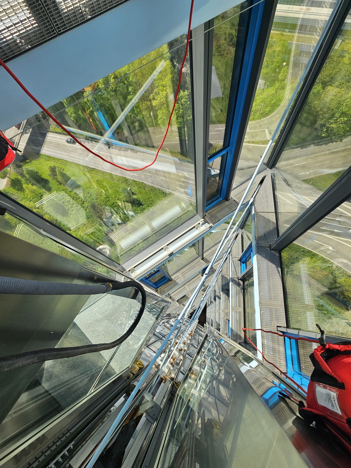 Glasreinigung Atrium