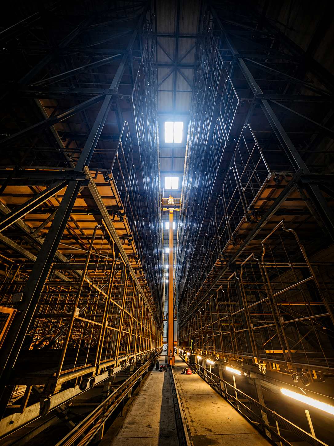 Hochregallager – Industriehalle